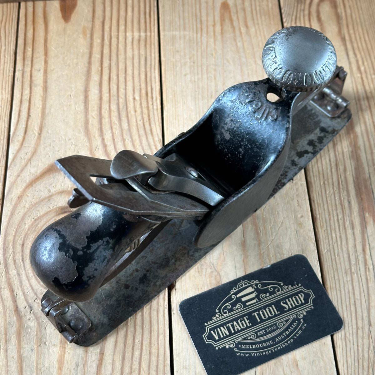 N1867 Antique STANLEY USA No.113 COMPASS Plane