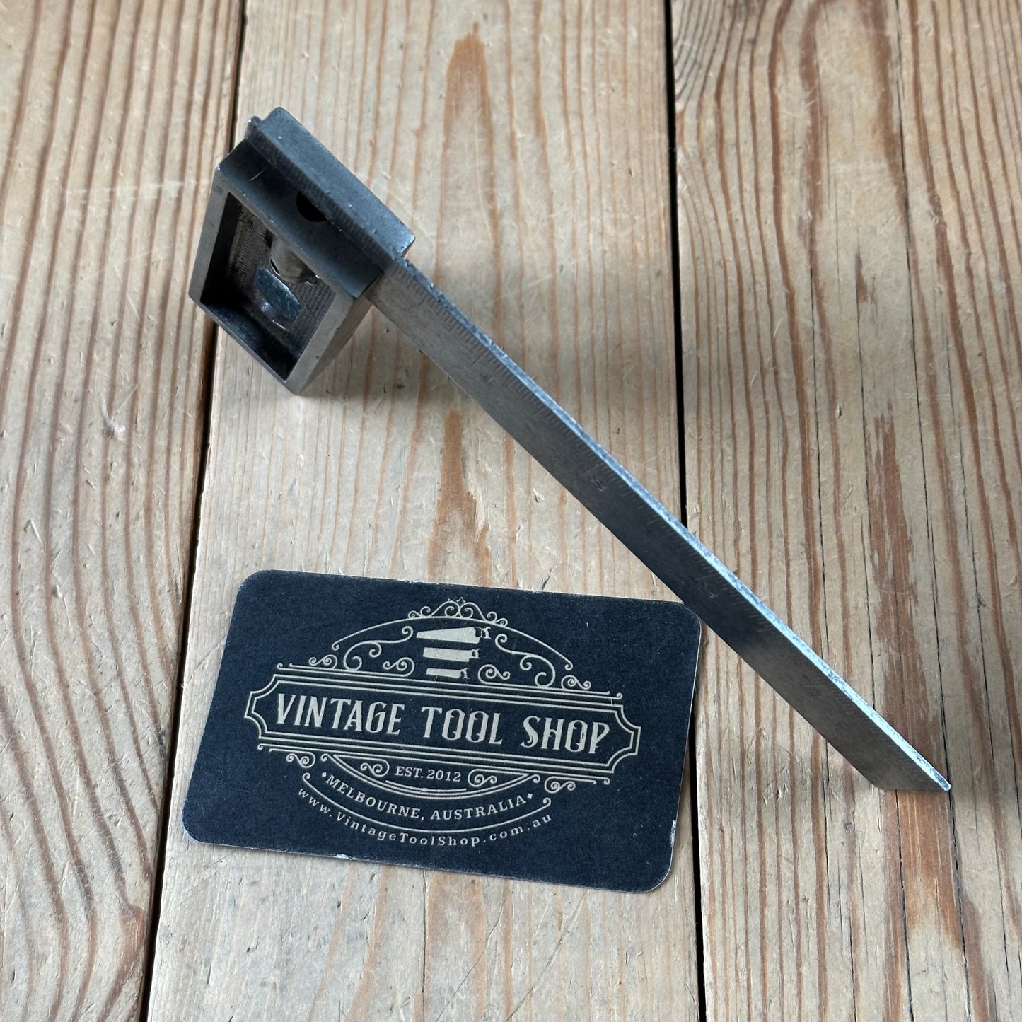 H53 Vintage STARRETT USA No.60 metal SQUARE