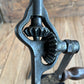 SOLD N701 Vintage ornate iron frame HAND DRILL & drill bit