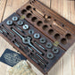 SOLD. H2398 Vintage Wiley & Russell USA TAP & DIE SET in wooden box