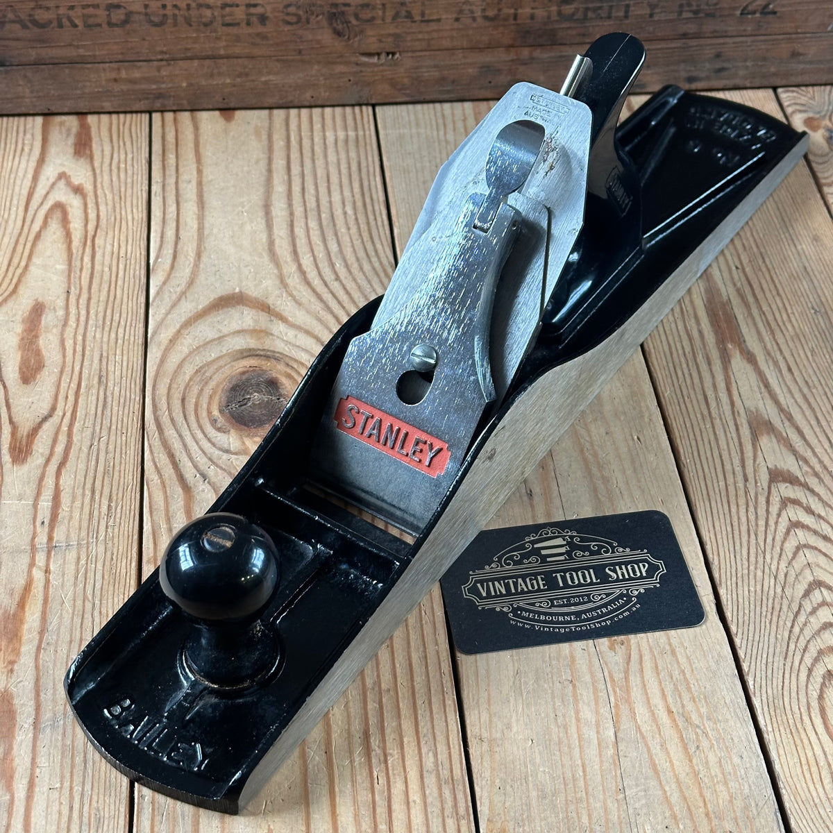 H2610 TIDY! Vintage STANLEY England No.6 PLANE