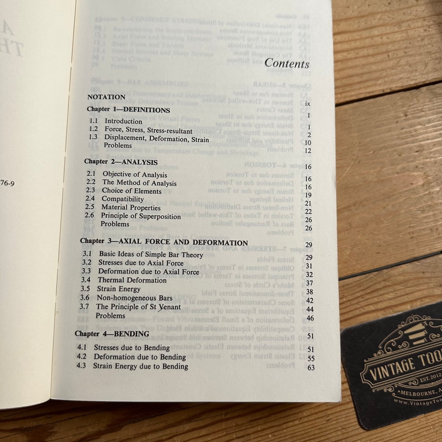XBN170 Vintage 1980 BOOK An INTRODUCTION to the MECHANICS OF SOLIDS Stresses and Deformation in Bars SI edition by A.S.Hall