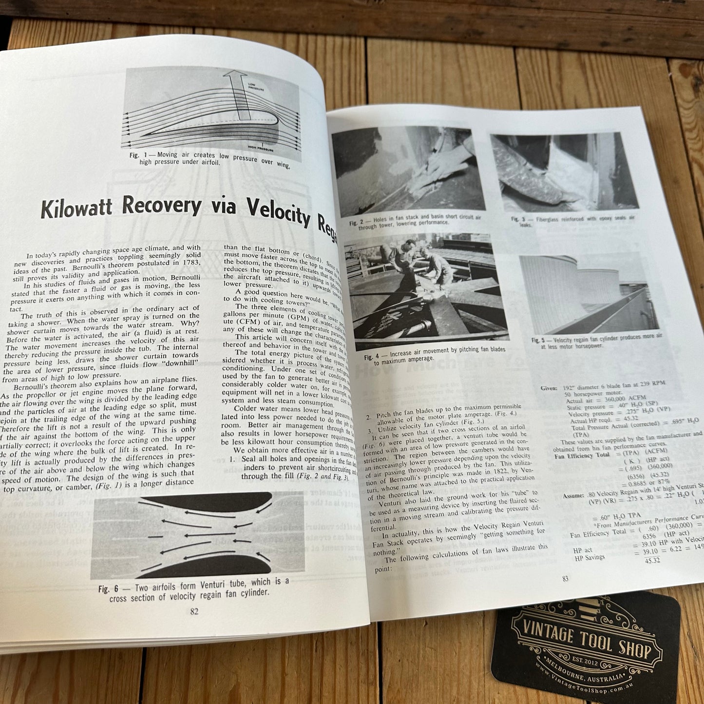 XBN185 Vintage 1994 BOOK COOLING TOWER TECHNOLOGY - Maintenance, Upgrading and Rebuilding 3rd Edition by R.Burger