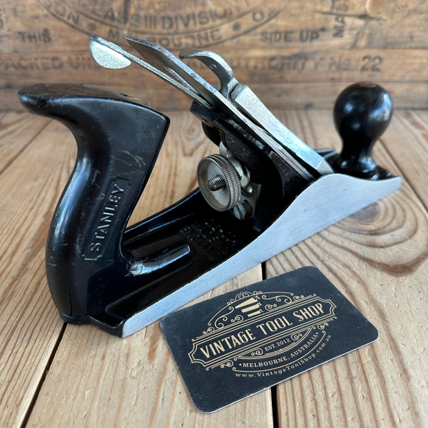 H1867 Vintage STANLEY England No.4 PLANE