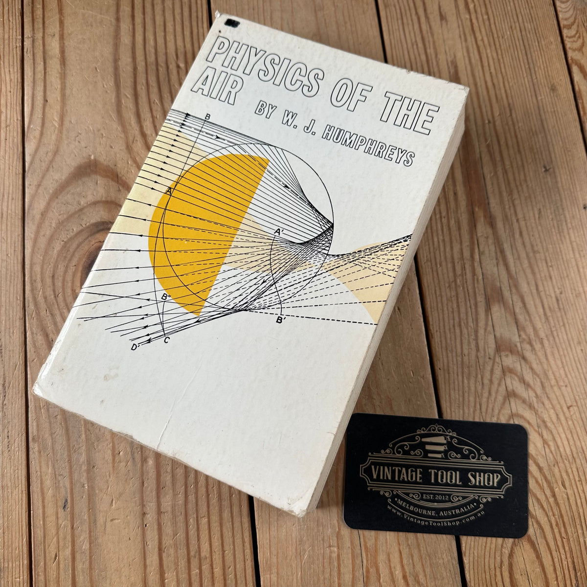 N2016 Vintage 1964 BOOK PHYSICS of the AIR by W.J.Humphreys