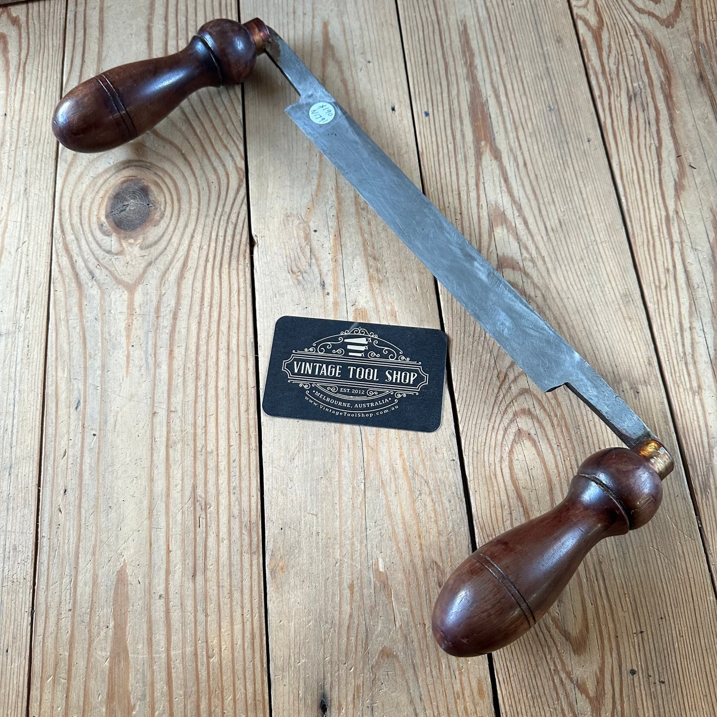 N1791 Vintage R.TIMMINS & SONS 8” DRAWKNIFE draw knife