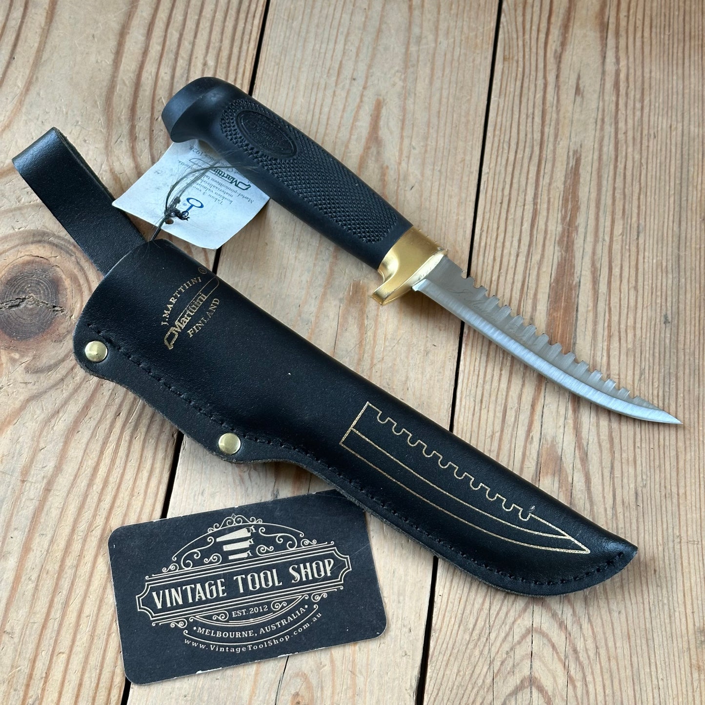 K40 Vintage Original Finnish MARTTIINI FINLAND Mini Filleting KNIFE