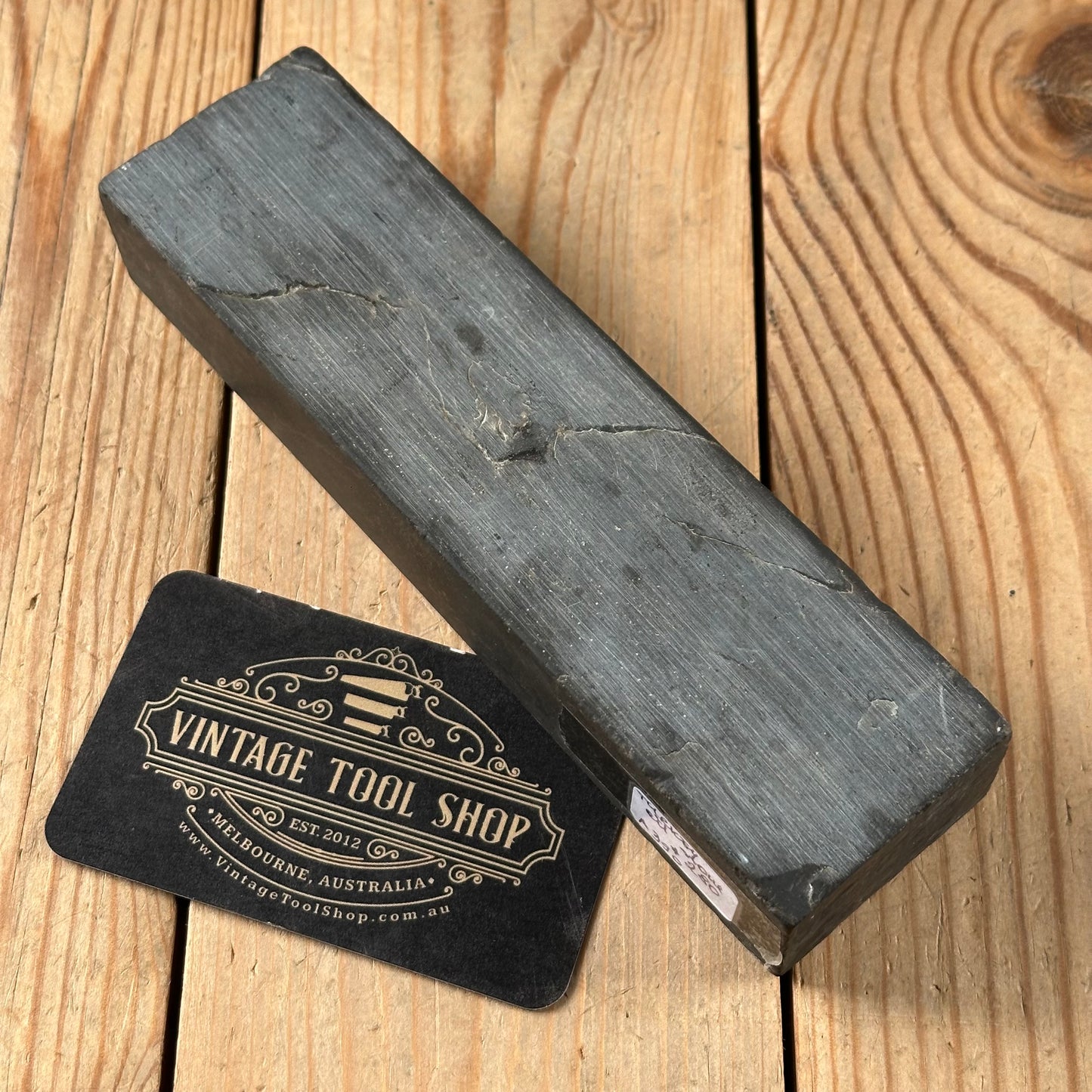 A390 Vintage BROWN TURKEY STONE of the Levant Natural Sharpening OILSTONE
