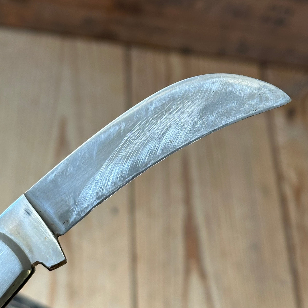 K66 COOL! Vintage Sheffield made England HAWKSBILL folding pocket KNIFE