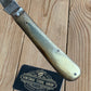 SOLD D1276 Vintage Sheffield G.BUTLER England HORN handled folding POCKET KNIFE