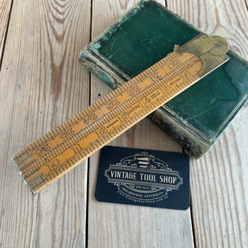 RULERS measuring marking boxwood English England Holland vintage tools ...