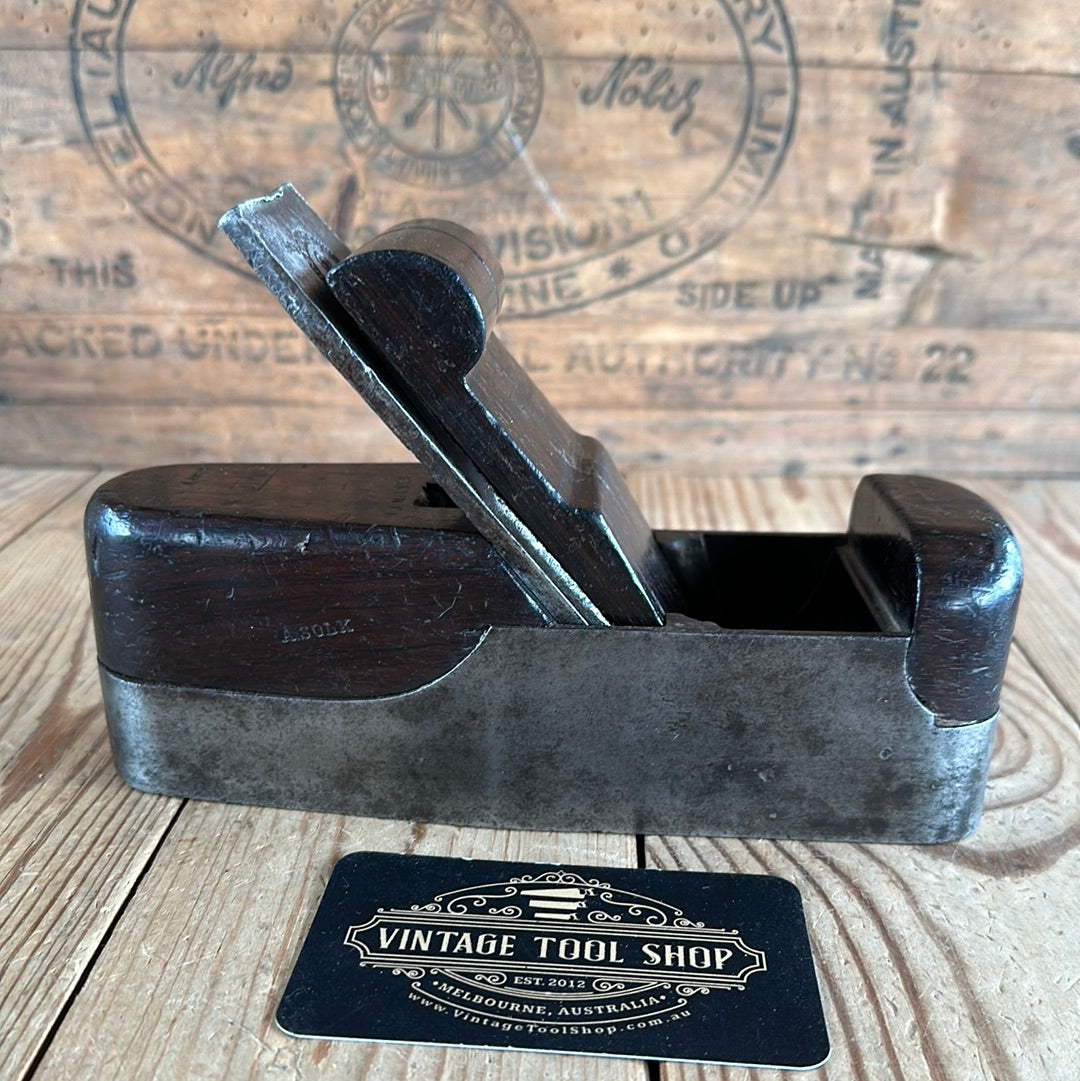 N638 Antique Rosewood & IRON SMOOTHING plane