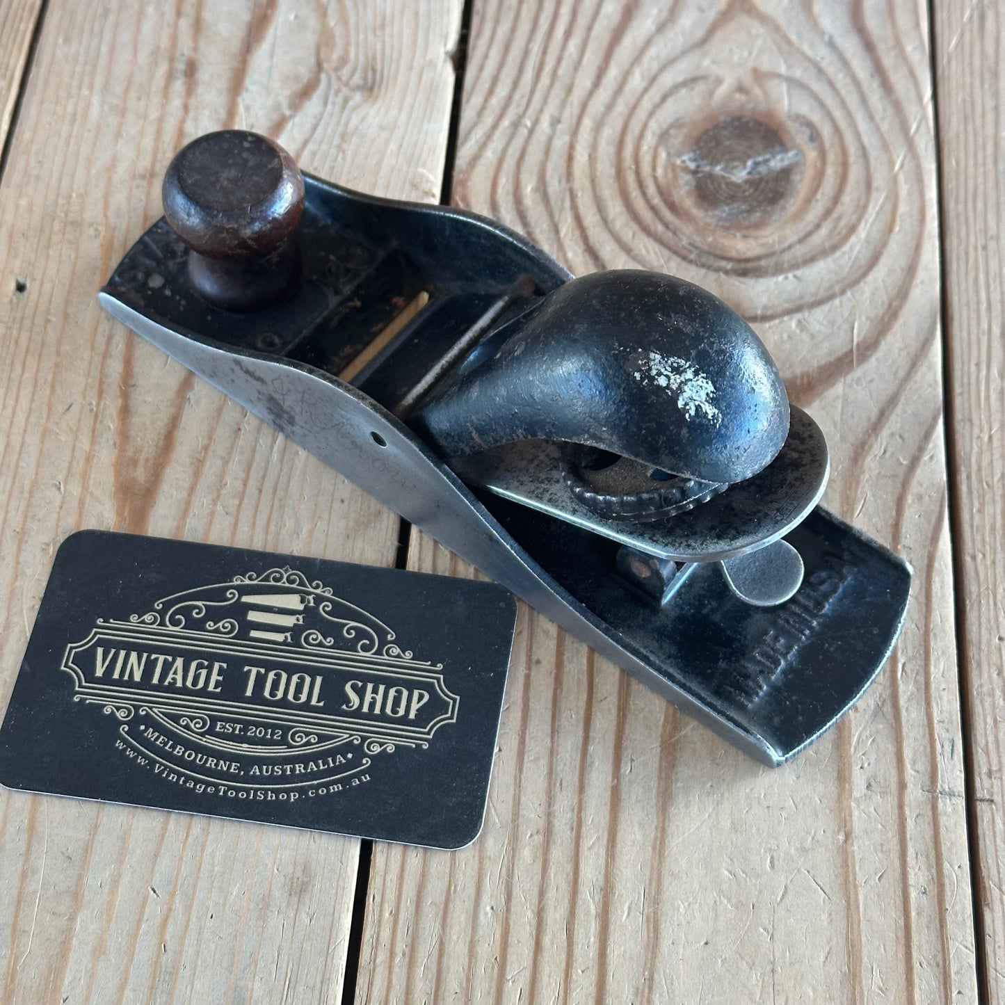 H2354 Vintage STANLEY USA No.120 BLOCK PLANE