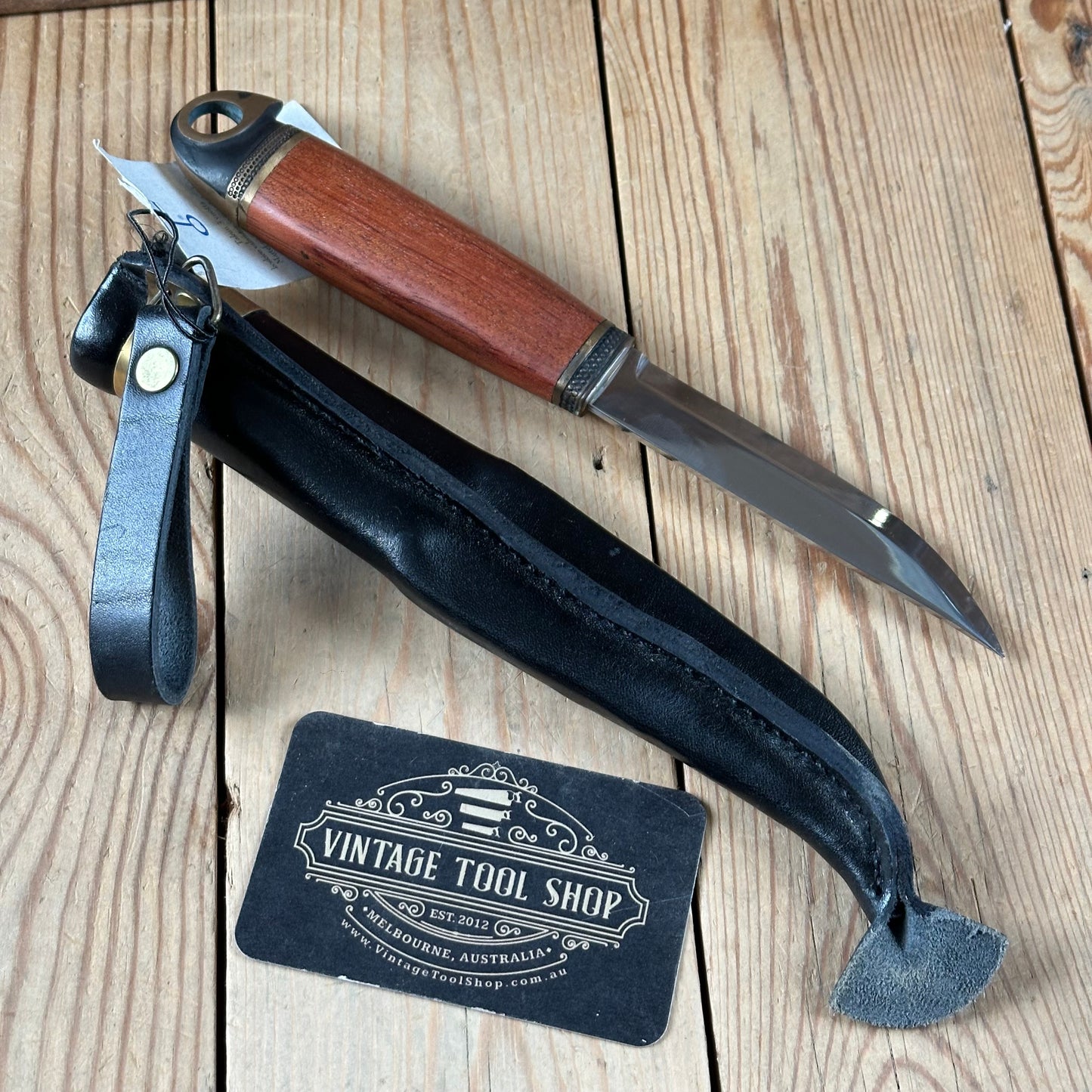 K36 Vintage Original Finnish MARTTIINI FINLAND EAGLE HEAD Puukko KNIFE