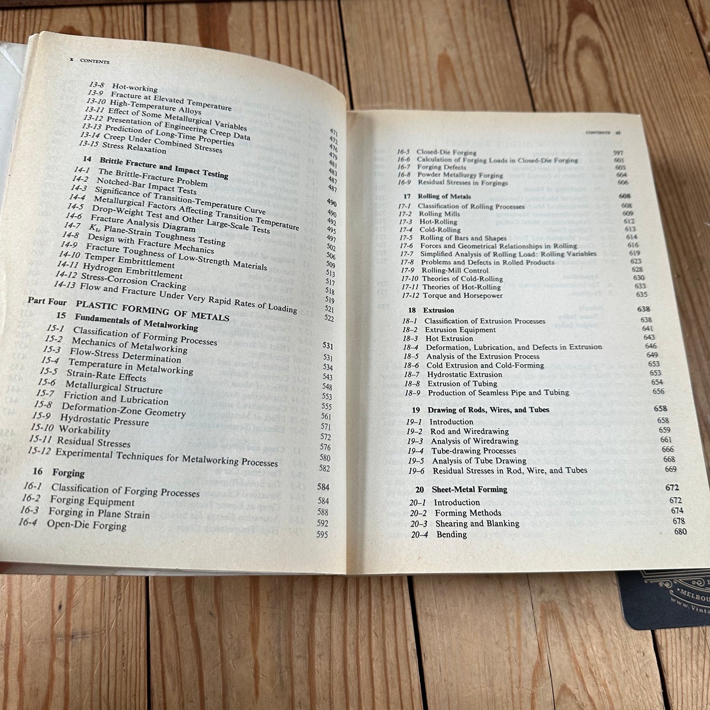 XBN15 Vintage 1976 MECHANICAL METALLURGY BOOK by G.E.Dieter 2nd Edition