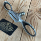 N1377 Vintage EDWARD PRESTON No:1390H England flat base SPOKESHAVE spoke shave