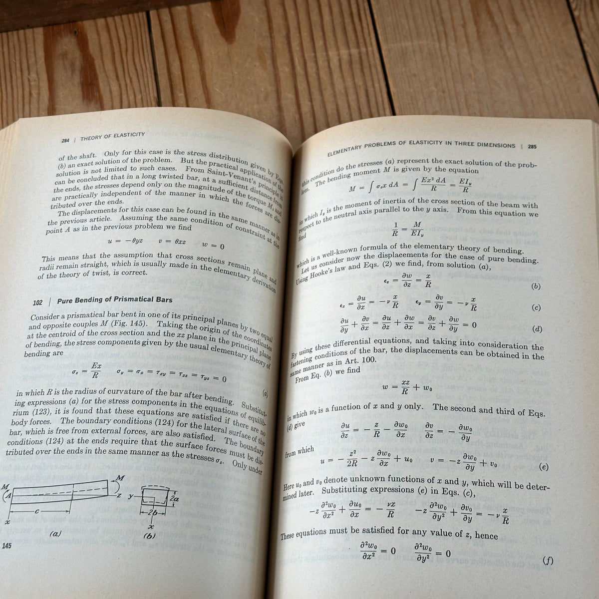 N2004 Vintage 1970 BOOK THEORY of ELASTICITY 3rd edition by S.P.Timoshenko and J.N.Goodier