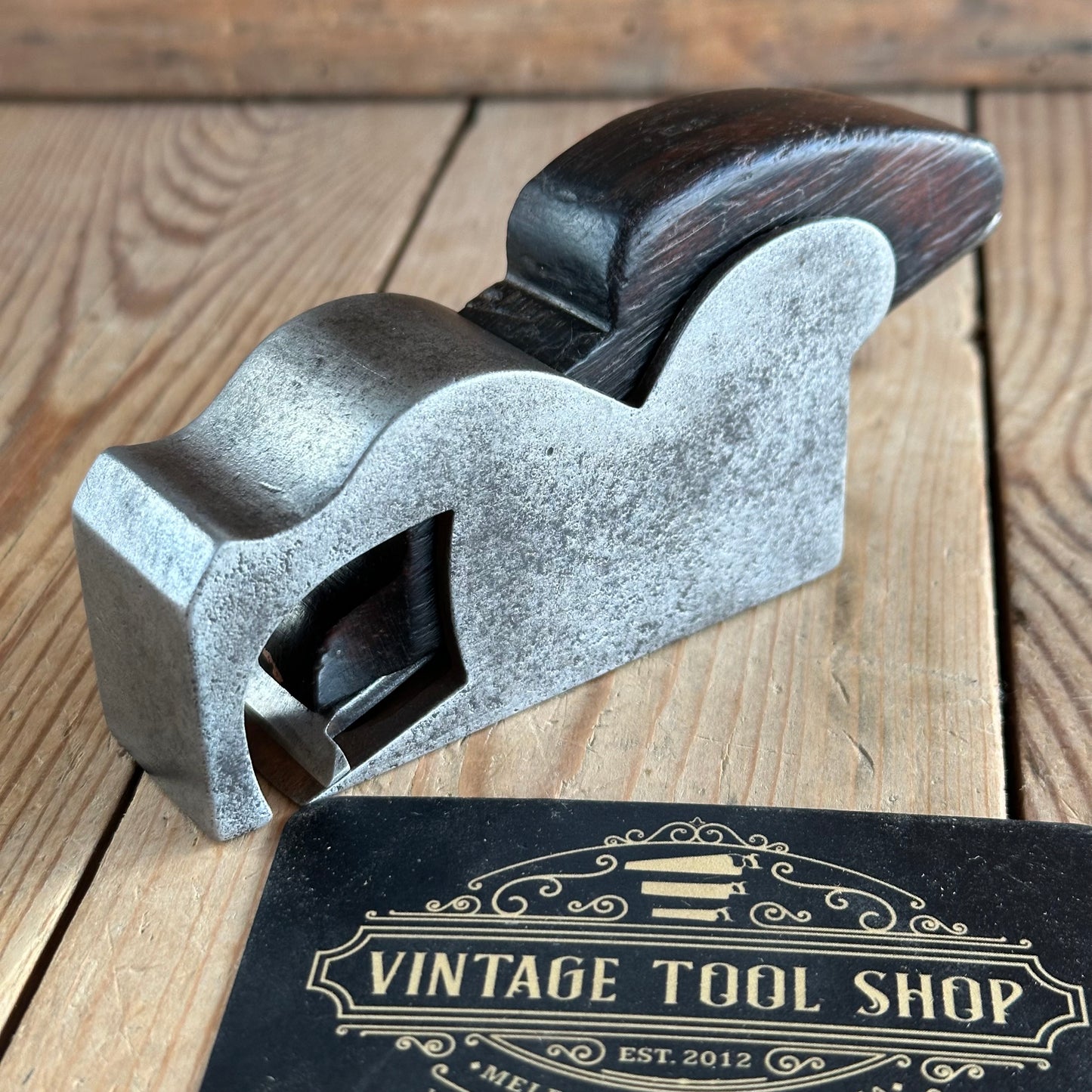 N619 Vintage IRON & ROSEWOOD Bullnose PLANE