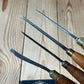 N1761 Vintage 4 x ADDIS Carving CHISEL Set curved v-gouge