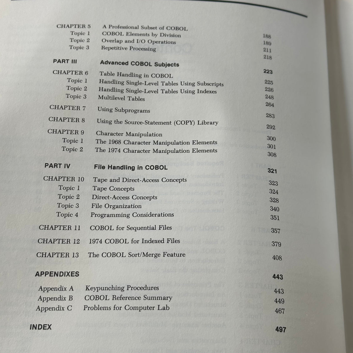 N2037 Vintage BOOK STRUCTURED COBOL by M.Murach on Computer Programming