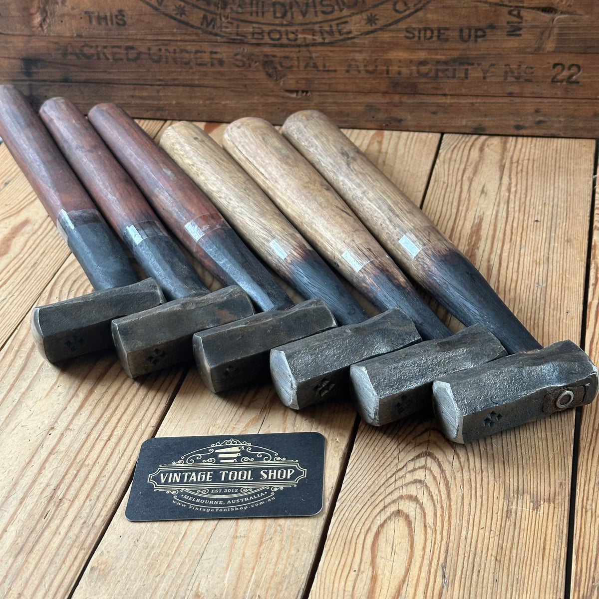 JMB Blacksmith made LARGE HAND FORGED 1045 steel DOG HEAD HAMMERS. Made by Jacob Marcus BONESAW