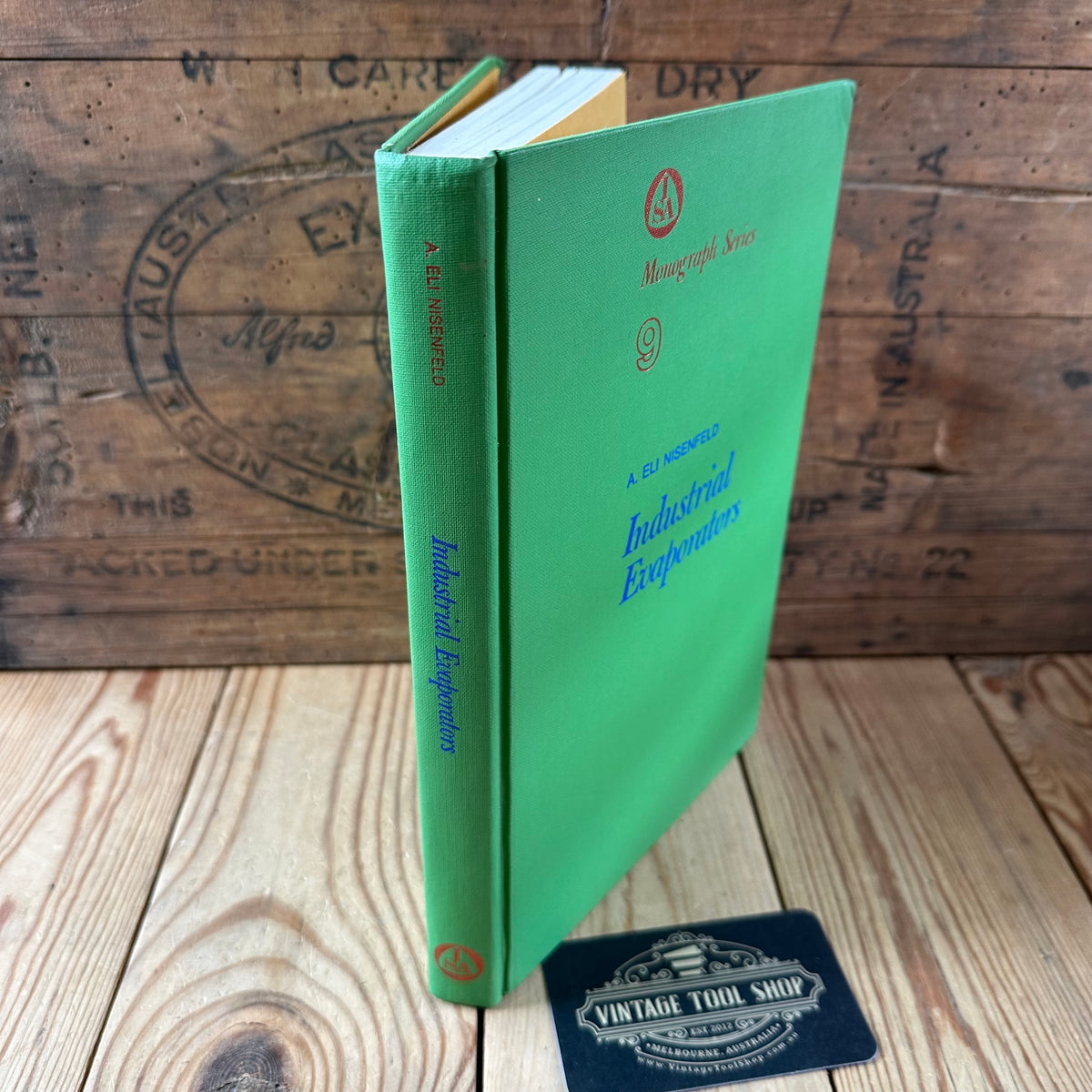 N2035 Vintage 1985 BOOK INDUSTRIAL EVAPORATORS by A.E.Nisenfeld