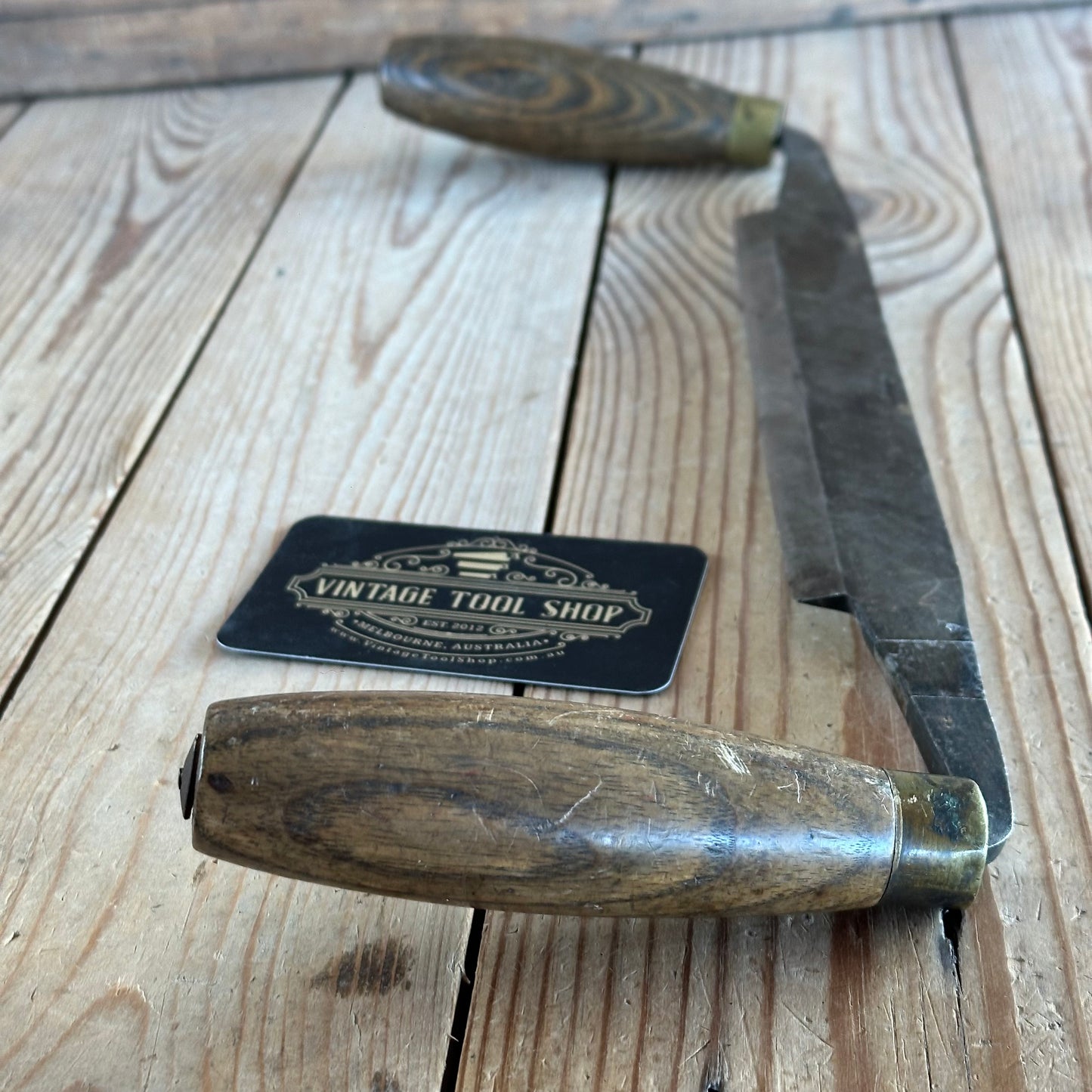 D2038 Vintage 8”MARPLES DRAWKNIFE Wood Shaving draw knife