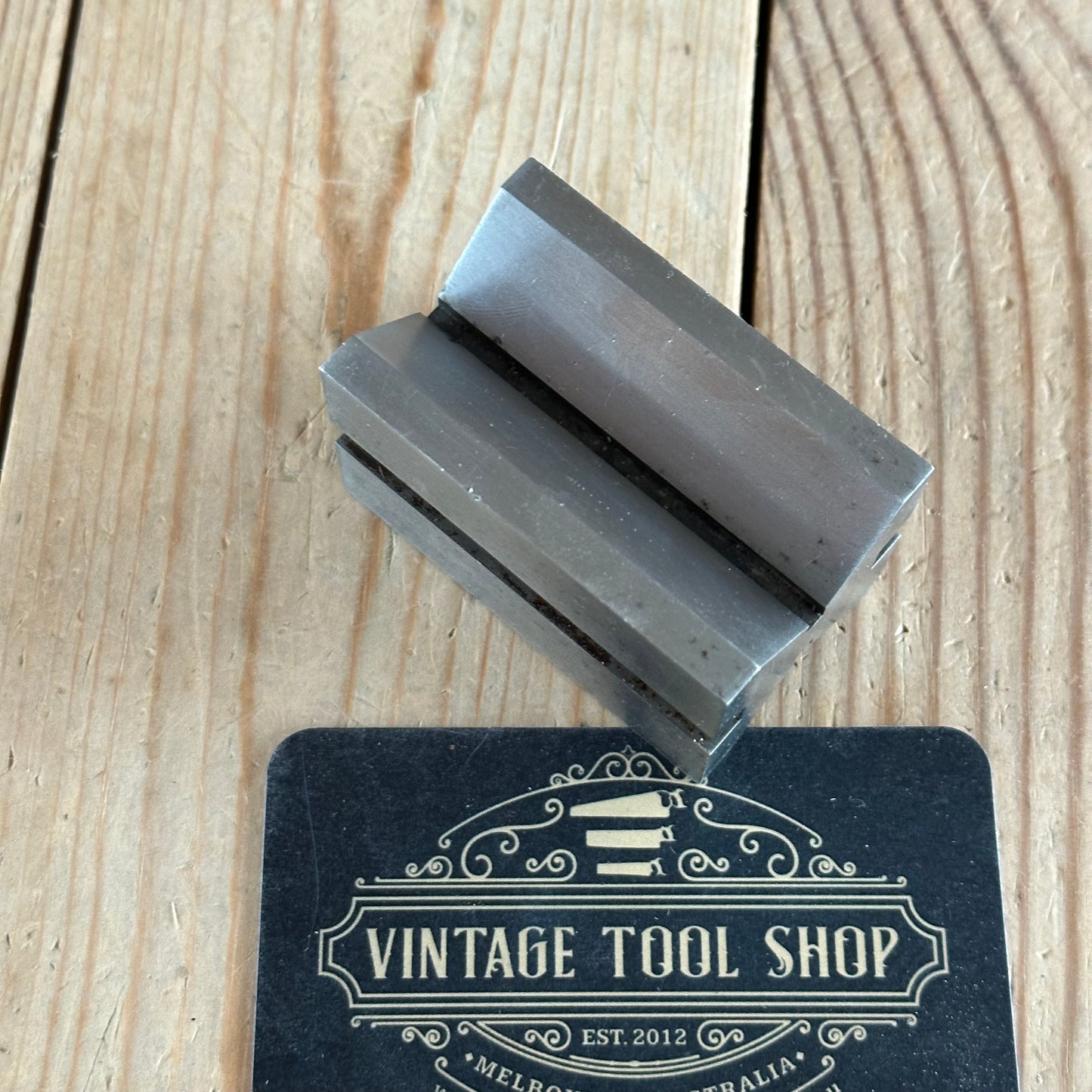 T9149 Vintage VEE V-BLOCK Engineers Jewellers Metalworking Tool