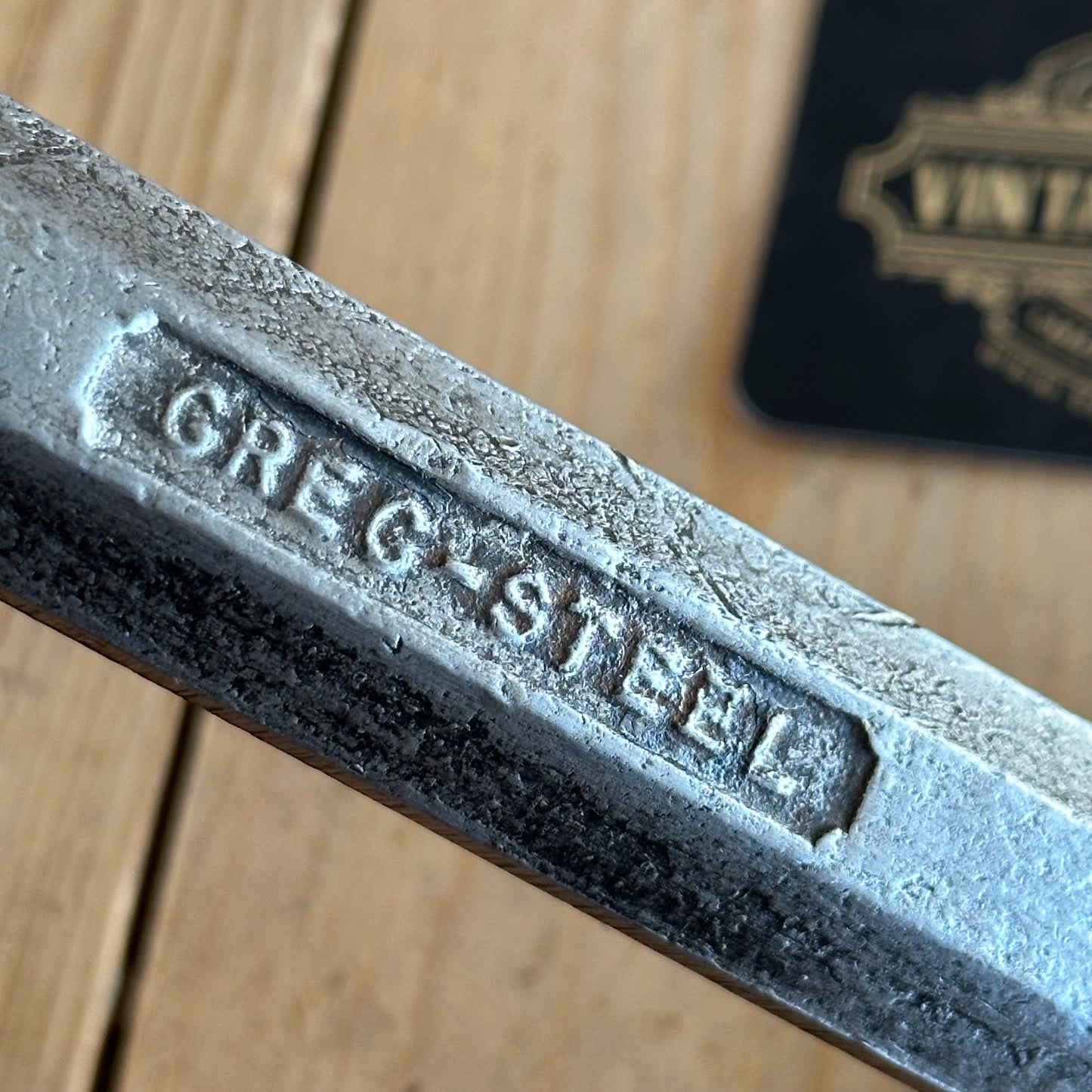 H1598 Vintage GREGSTEEL Australia BOLSTER cold chisel