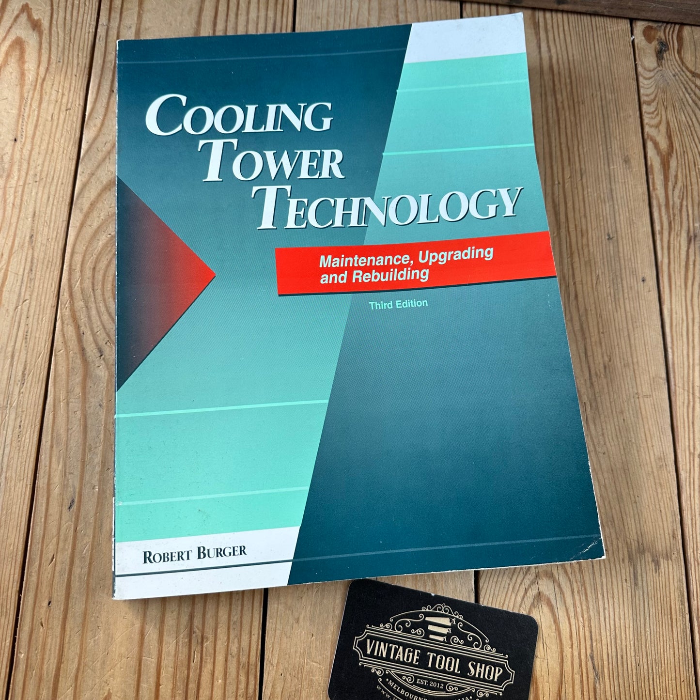 XBN185 Vintage 1994 BOOK COOLING TOWER TECHNOLOGY - Maintenance, Upgrading and Rebuilding 3rd Edition by R.Burger