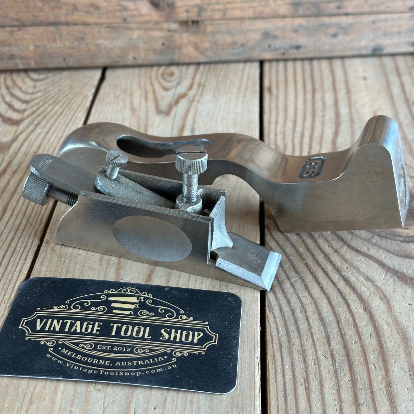 N1004 Vintage STANLEY USA No.93 Rabbet REBATE Shoulder PLANE IOB