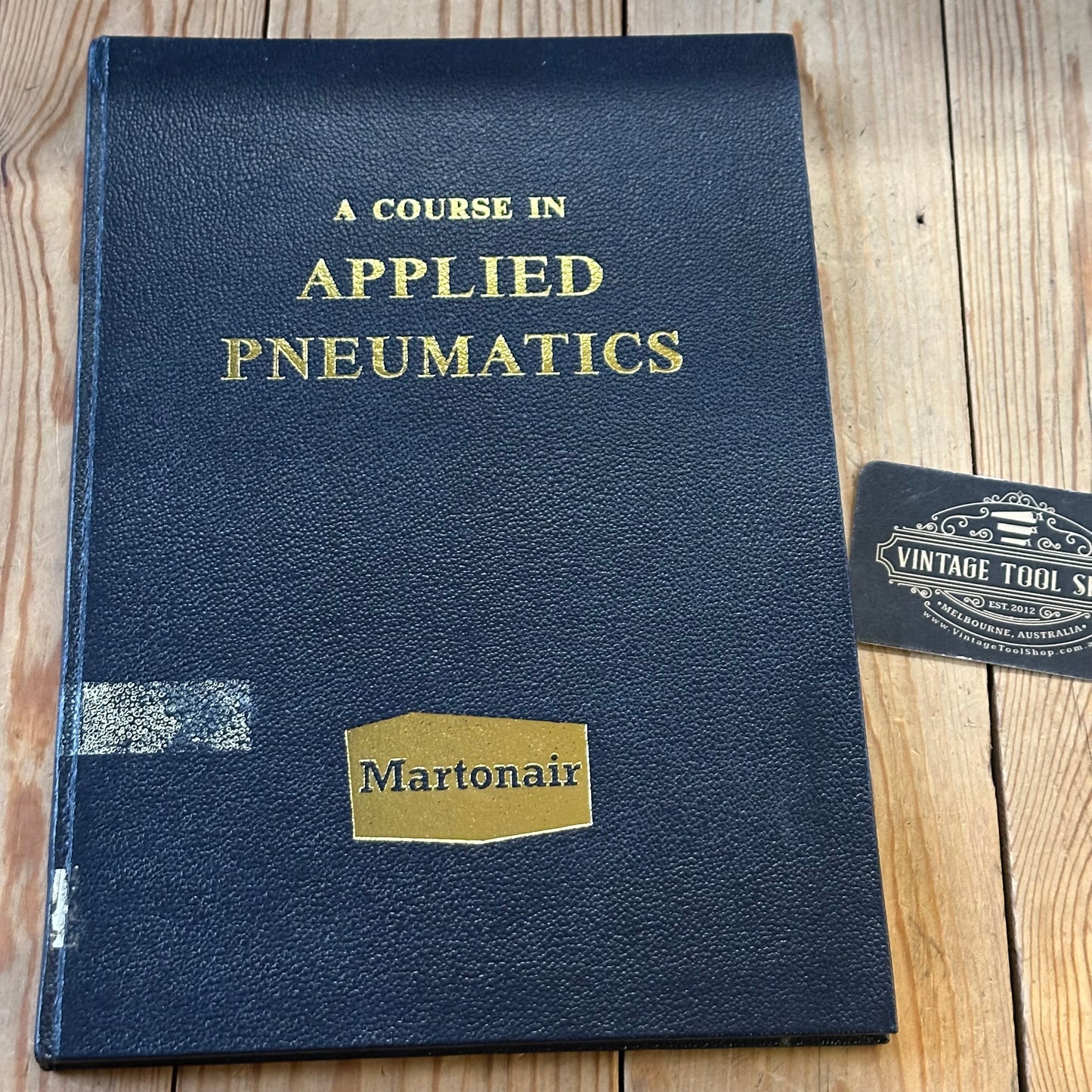 XBN123 Vintage 1972 BOOK A Course in APPLIED PNEUMATICS by Martonair Limited
