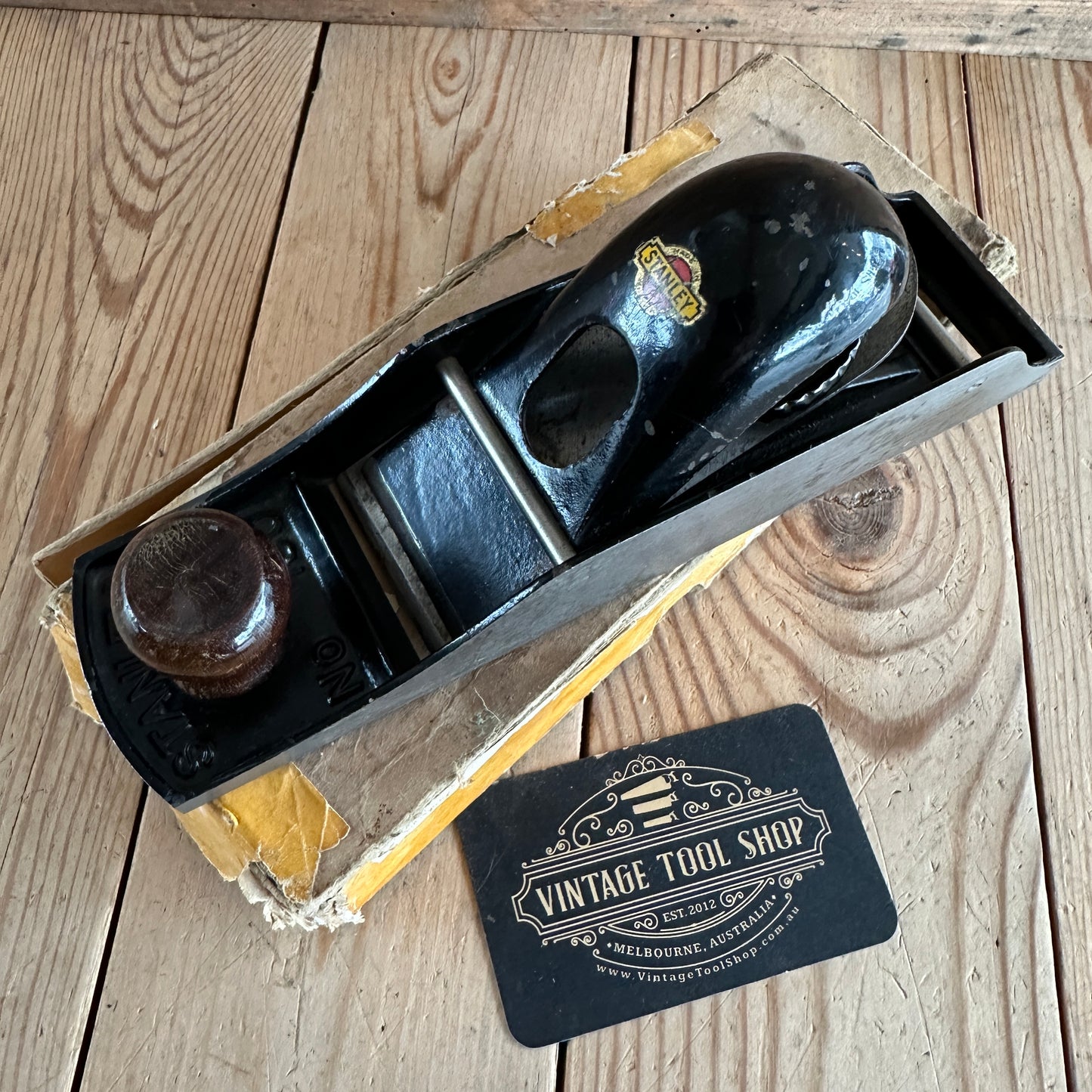 N1127 Vintage STANLEY No.130 double ended BLOCK PLANE IOB