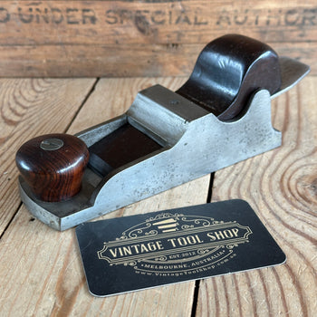 SOLD N1223 Antique user made CHARIOT Infill LOW ANGLE PLANE