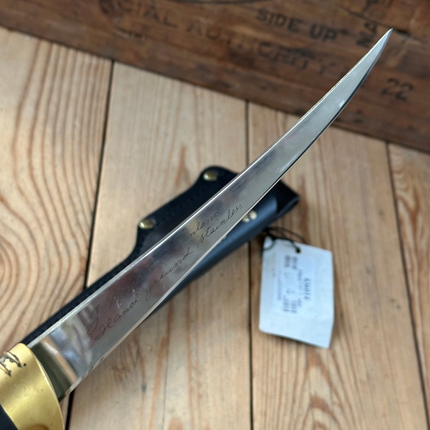 K38 Vintage Original Finnish MARTTIINI FINLAND Filleting KNIFE