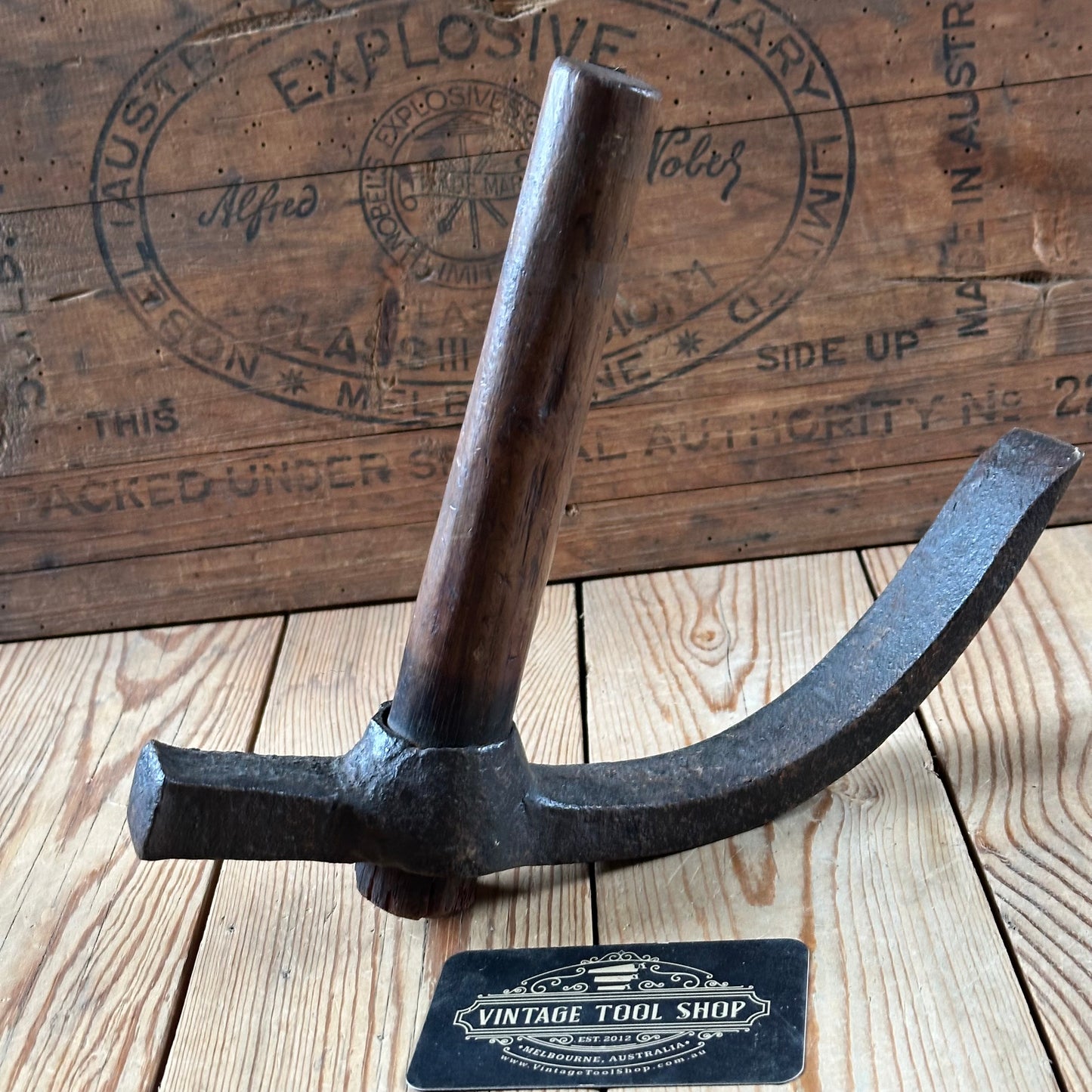Y1742 Antique FRENCH YOKE MAKERS ADZE