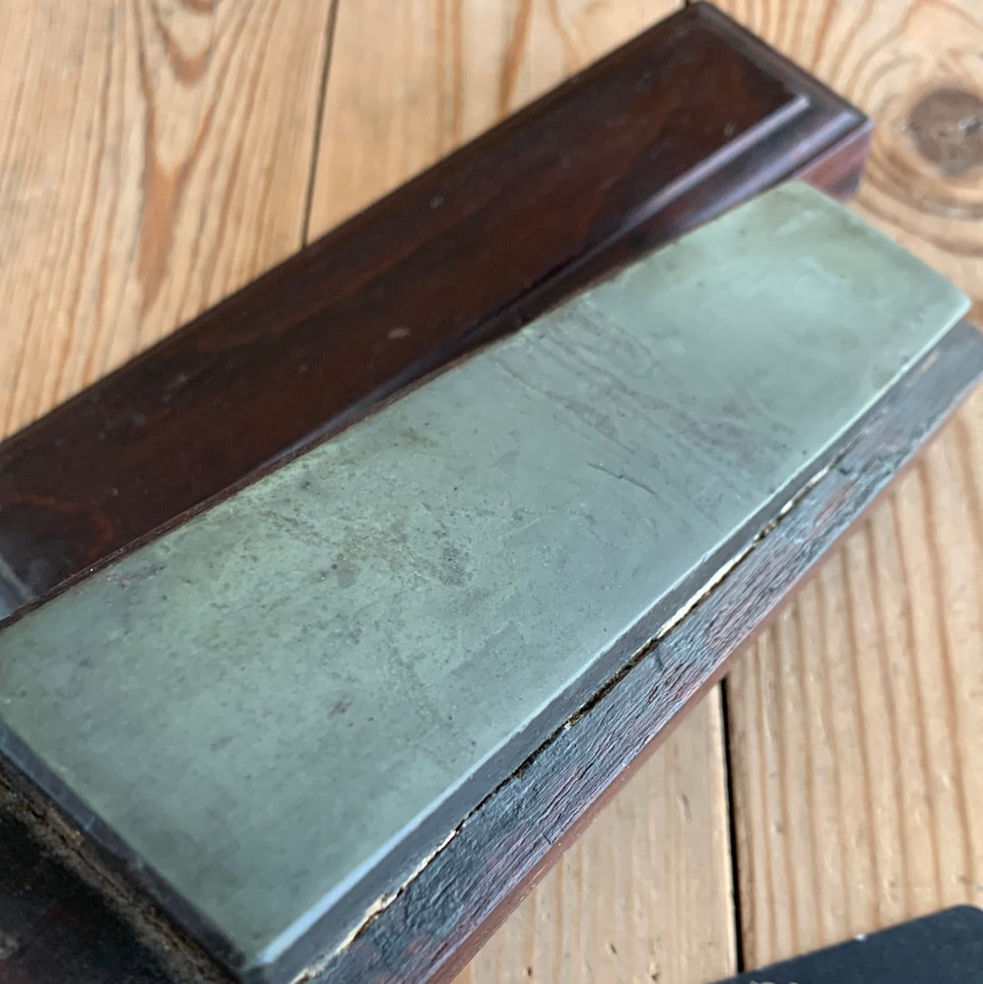 SOLD D859 Vintage CHARNLEY Forest SHARPENING STONE oilstone