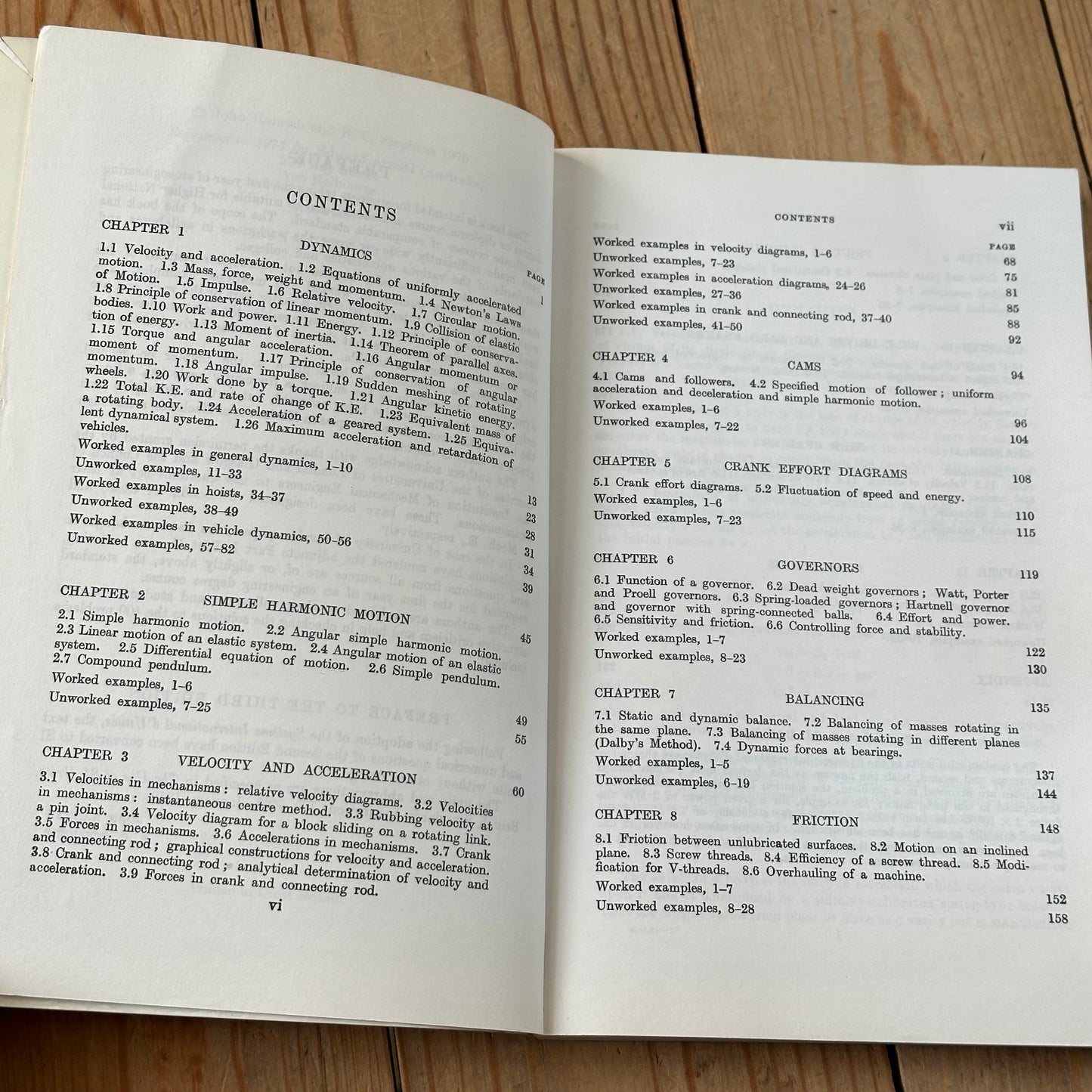 XBN31 Vintage 1970 BOOK MECHANICS of MACHINES, elementary theory and examples by J.Hannah & R.C.Stephens 3rd edition SI units