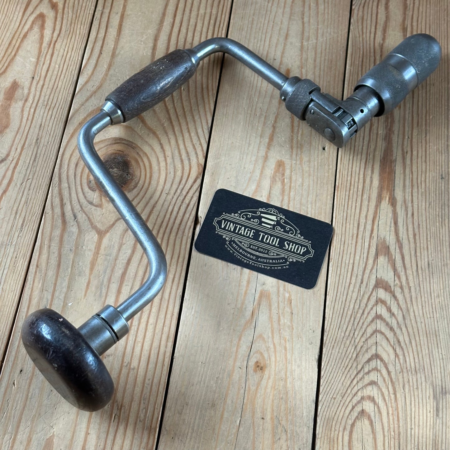 H2430 Vintage FLOTT 4 chuck BRACE drill