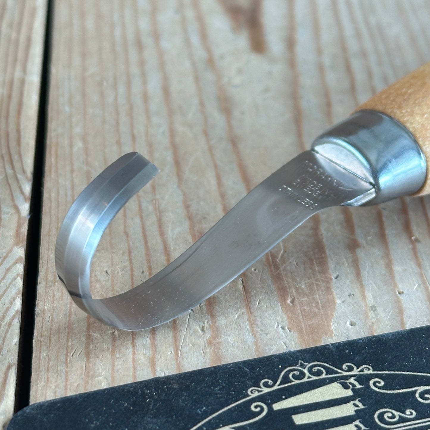 M164R NEW Swedish MORA RIGHT hand bevel HOOK Carving KNIFE