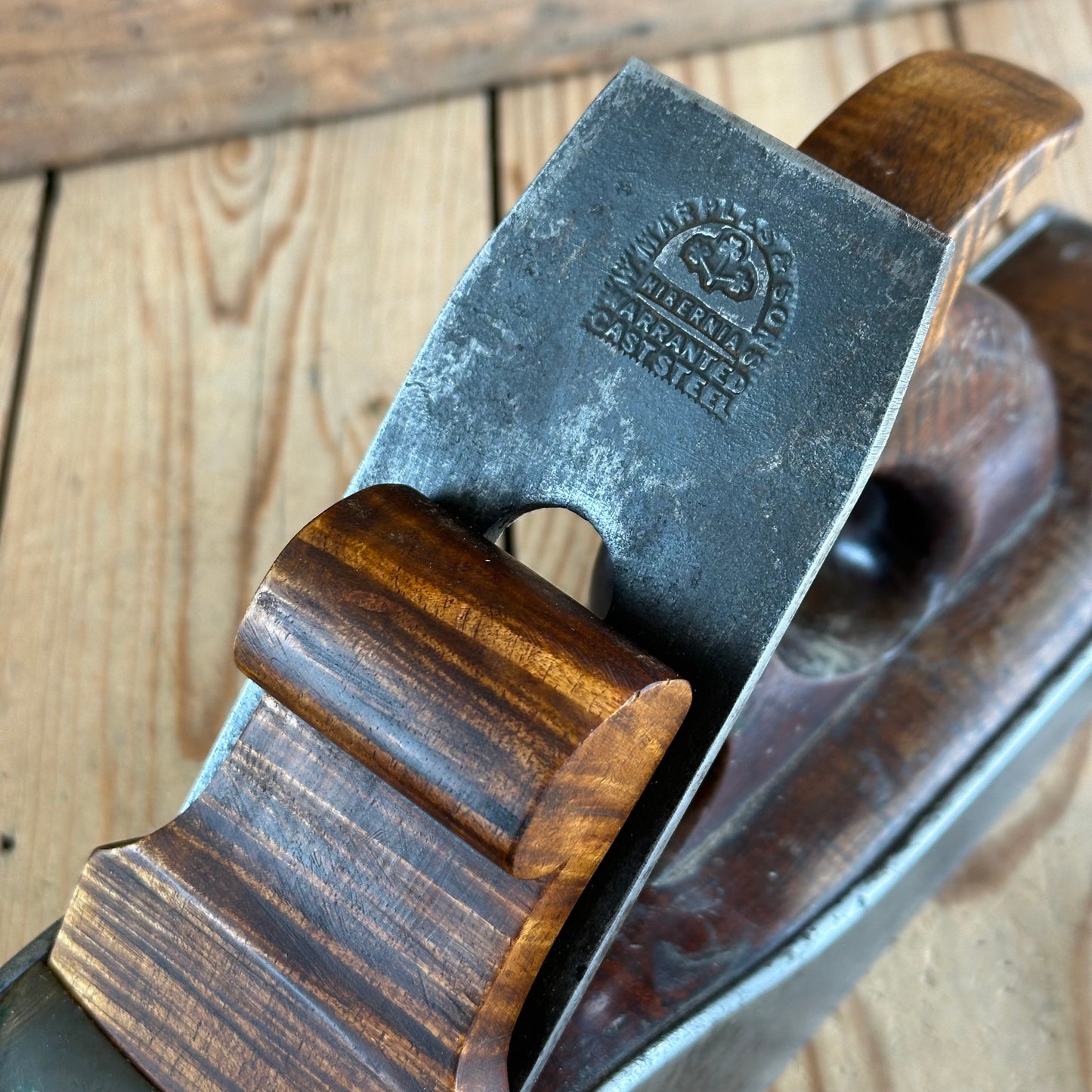 H1735 Vintage COOL & UNIQUE! Highly Figured Tasmanian Blackwood INFILL PANEL plane