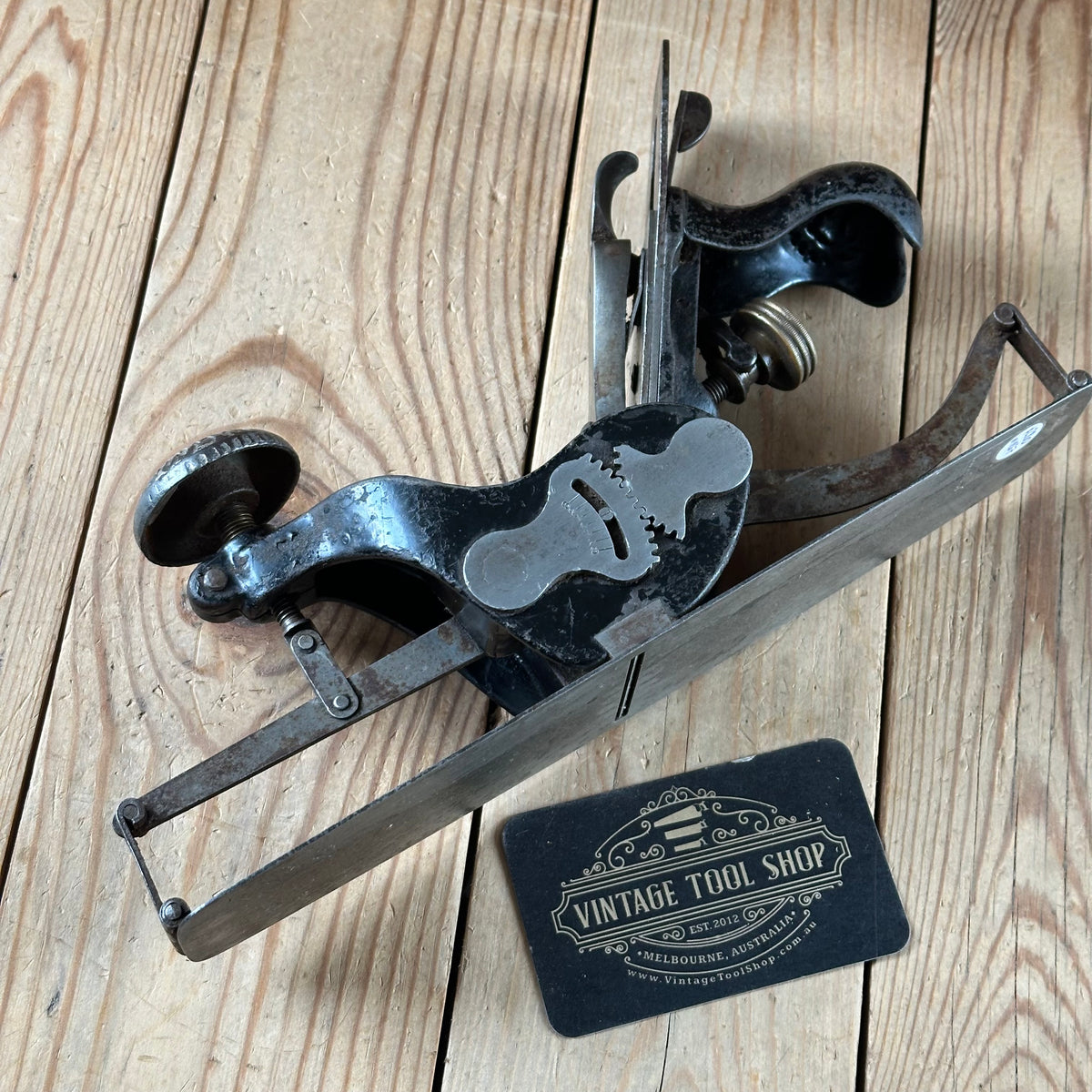 N1867 Antique STANLEY USA No.113 COMPASS Plane
