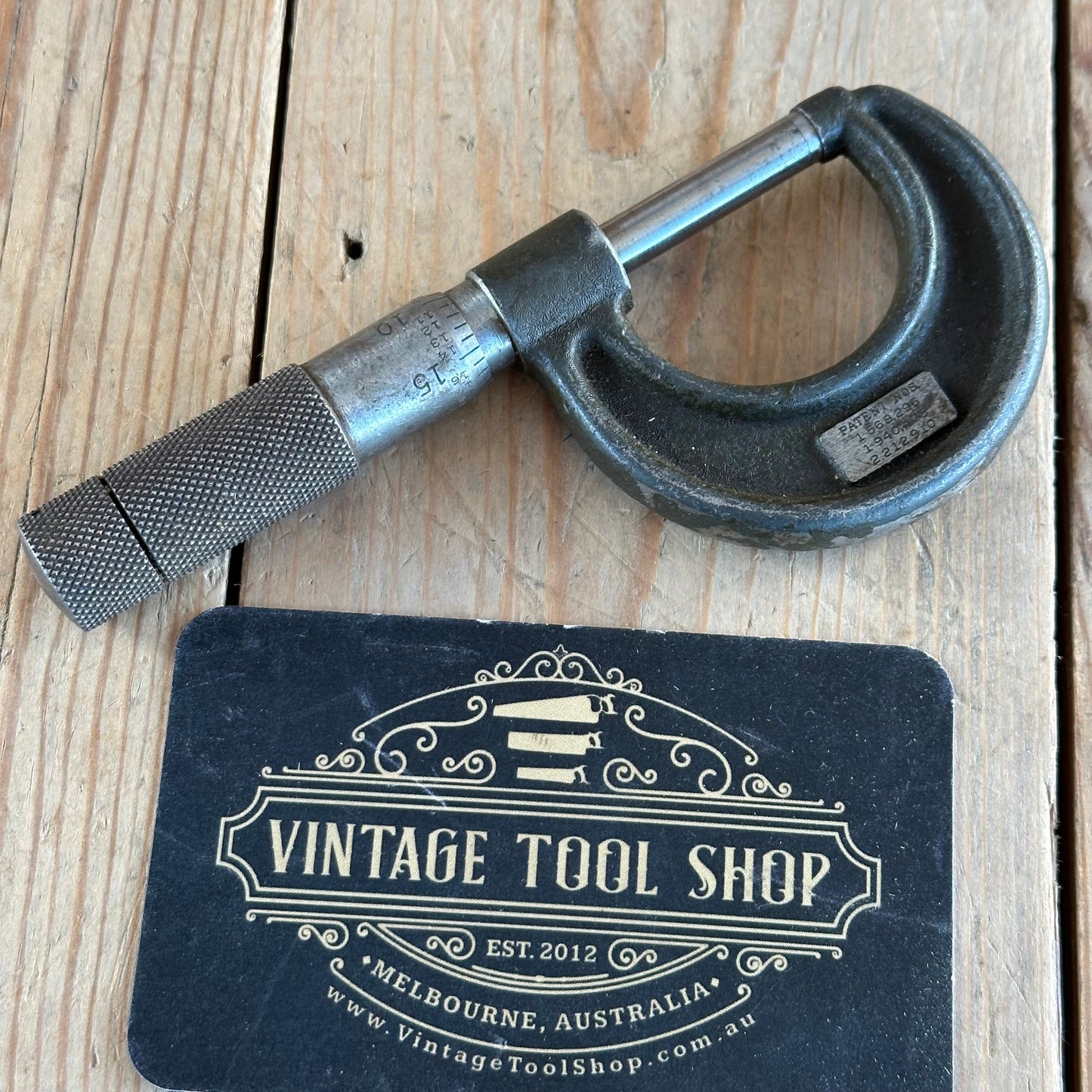 H1399 Vintage No:1911 1” MICROMETER by LUFKIN USA