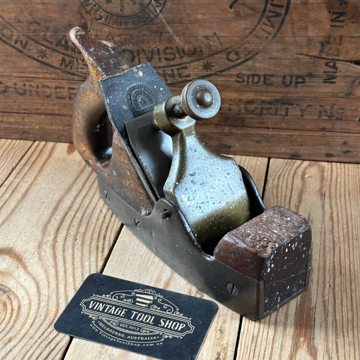 N1839 Vintage cast iron INFILL plane PROJECT