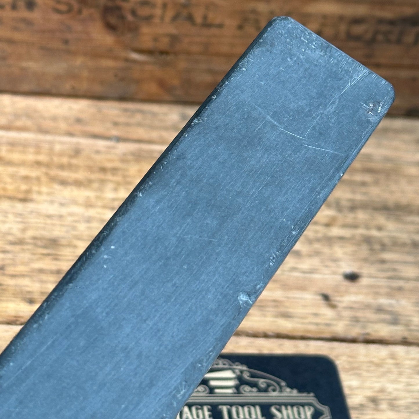 A384 Vintage 7” German Thuringian SLATE Razor BARBER HONE sharpening stone waterstone (Copy)