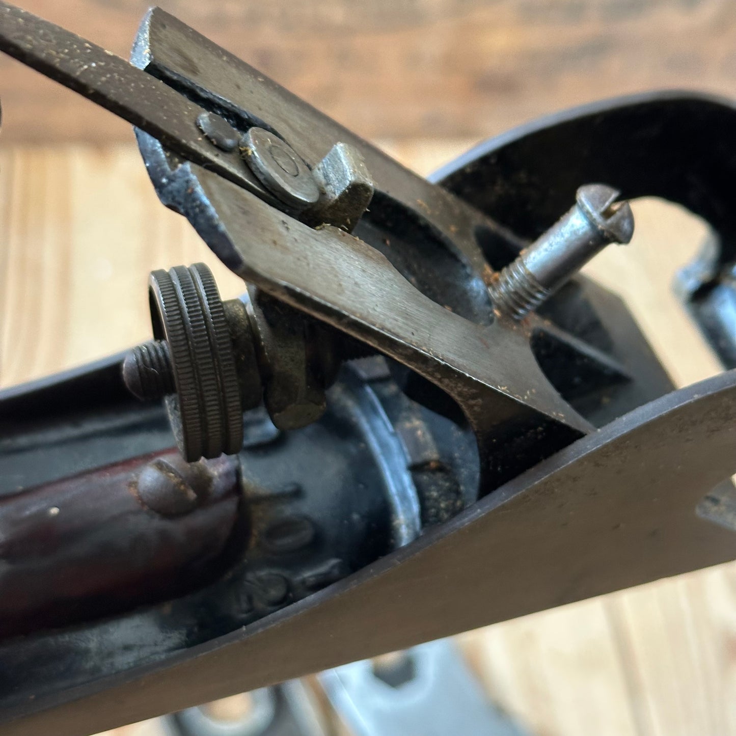 H2558 RARE! Vintage OHIO Tool Co USA No:10 & 1/2 Rabbet REBATE PLANE