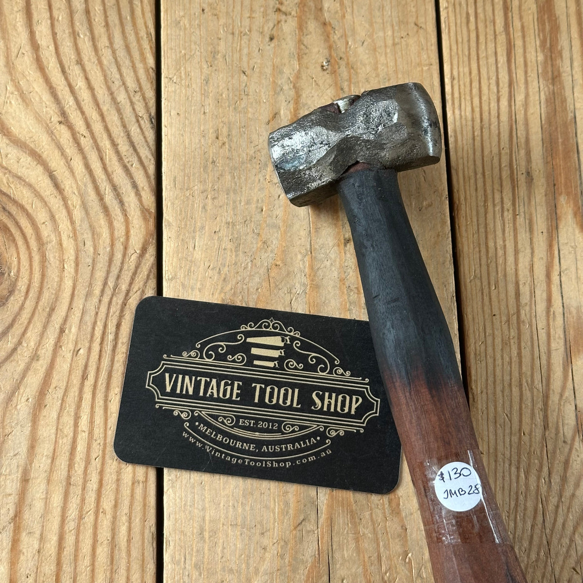 JMB Blacksmith made SMALL HAND FORGED 1045 steel DOUBLE FACE HAMMERS. Made by Jacob Marcus BONESAW lot2