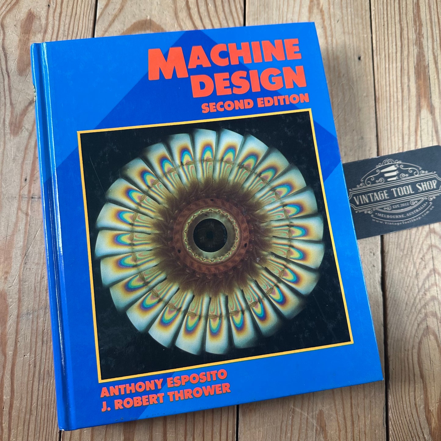 XBN69 Vintage 1991 BOOK MACHINE DESIGN by A.Esposito & J.R.Thrower