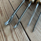 N893 Vintage set of 4 SWISS Carving CHISELS V-Gouge spoon gouges