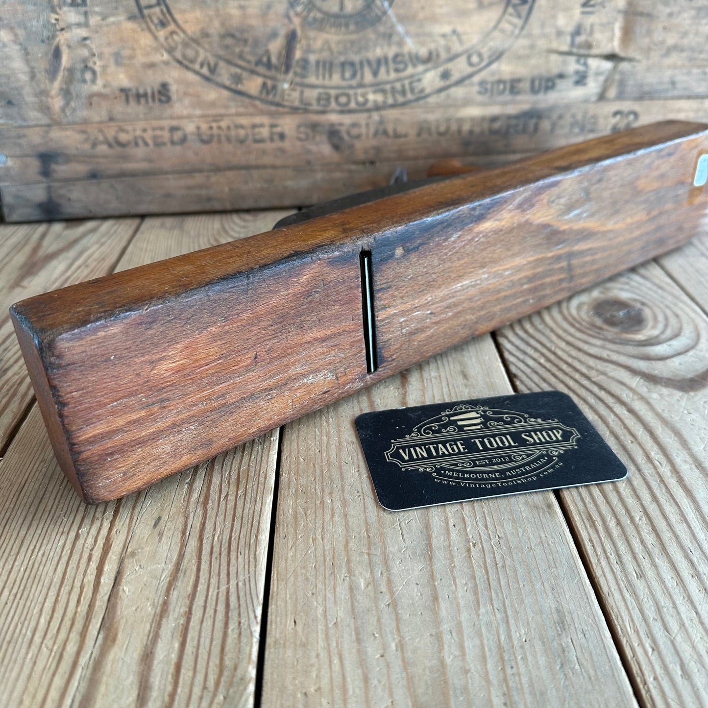 N1225 Antique STANLEY Rule & Level No.26 transitional plane